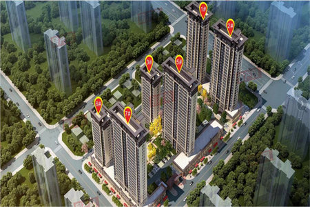 中迪公馆4室2厅2卫100万126m2毛坯出售